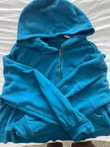 Scuba Oversized Half-Zip Hoodie