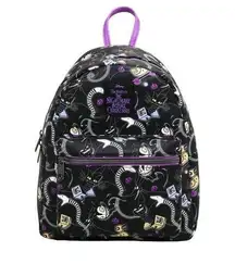 Disney Loungefly Mini Backpack The Nightmare Before Christmas Toys Black Purple