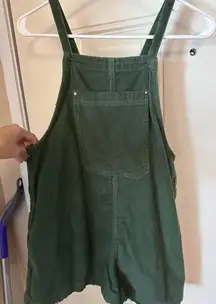 Urban Outfitters Green Corduroy Overalls