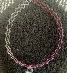 H&M tattoo choker necklace