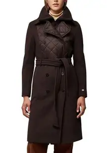 Soia & Kyo Brown Nora Wool Coat - NWT‎ size small