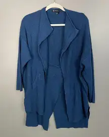 INC Size XL Blue Cardigan Sweater