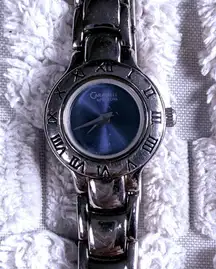 Caravelle by Bulova Women's Silver and Blue Watch