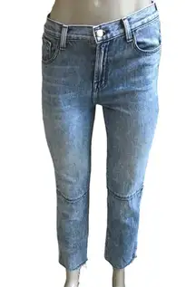 J Brand Ruby High Rise Crop Jeans Satellite Women’s Size 25