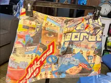 Edikted Multicolor Graphic Mini Skirt