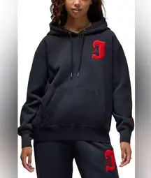 Women’s Jordan “MJ” Black and Red Sweatsuit Size: L