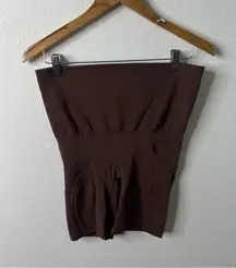 SKIMS  Butt Enhancing Shaper Shorts Brown Cocoa Womens Size 2X