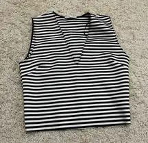 ZARA Striped Tank Top Size Medium