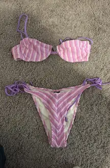 Triangl Bikini Set Pink
