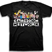 Cartoon Network Black Graphic Tshirt