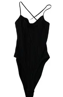 Zara black bodysuit nwt small