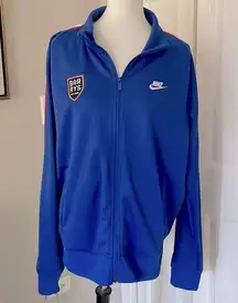 Super Cool Blue Nike Barry’s Bootcamp Zip Up Athletic Jacket
