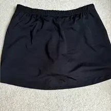 Women’s Black Athletic Skort