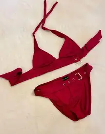 Two Piece Bikini Red