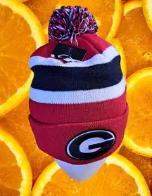 New 47 Georgia Bulldogs Pom Pom‎ Knit Hat