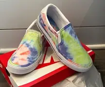 Nike Women’s  tie-dye slip on court legacy shoes size 6.5 new in box