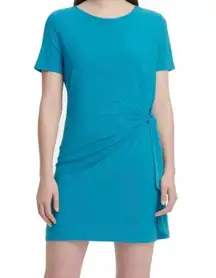 Short Sleeve side tied dress