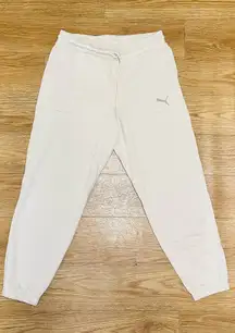 Puma Beige Loose Sweatpants 