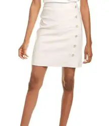 J. McLaughlin Serina White Pencil Skirt