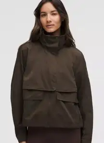 NWT Lululemon Always Effortless Classic Fit Jacket in Olive Brown Size 2