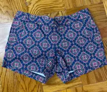 NWT J Crew medallion shorts patterned size 14