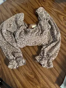 Altar'd State Long Sleeve Crop Top