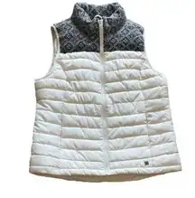 Ruff Hewn White Puffer Vest