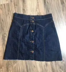 Size 2 Denim Skirt