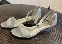 Sparkly Silver Dream Pairs Sandles