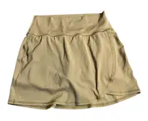 Offline by Aerie Tennis Skort/Skirt  xs Taupe/Brown/Tan  NWT