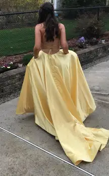 Yellow Prom Gown