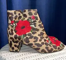 Kate Spade  ♠️ Leopard Fur Boots Size 7.5