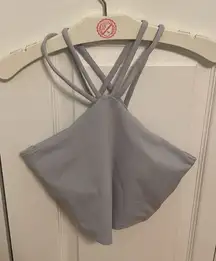 Gilly Hicks Go ReCharge Sports Bra Strappy High Neck