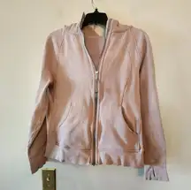 Lululemon light Pink Zip Up Jacket Size womens 8