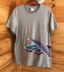 VINTAGE GREY  COLORFUL LOGO DEISGN GRAPHIC TEE TOP