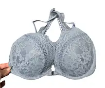 Victoria's Secret Blue Lace Dream Angels Push-Up Bra 34DD