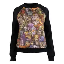 DotA 2 Women's 2XL Black Scuba Hero Collage Jacket TI5  WeLoveFine