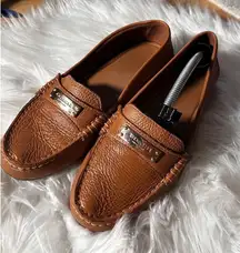 Coach Brown Leather Loafers size 7.5
