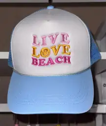 Light blue trucker hat 