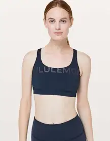 Lululemon Energy Bra 20 Year Collection in True Navy Limited Edition