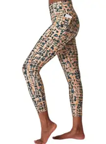 Printed Leggings Size Small - Super Sculpt 7/8 Length