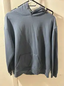 Blue hoodie