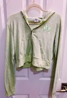 Boys Lie Mint Terrycloth Zip Up