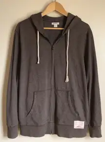 Limited Edition‎ Old Navy Heritage women’s Grey sz XL full zip jacket 90’s Y2K