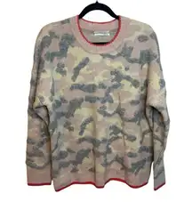 Central Park West Bush Camo Crewneck Sweater