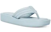 Amarri Platform Sandals In Sky Blue