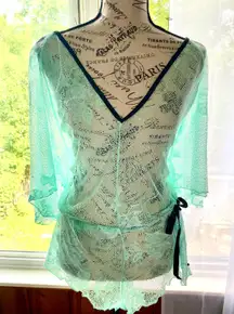 Lace And Satin Romper Teddy Lingerie 