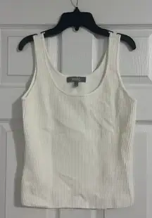 MARLED White Tank Top, Size Medium 