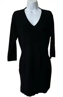 Rag & Bone Long Sleeve Knee Length Textured Knit sweater Dress M