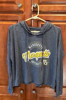 Marquette Cropped Long Sleeve Tshirt